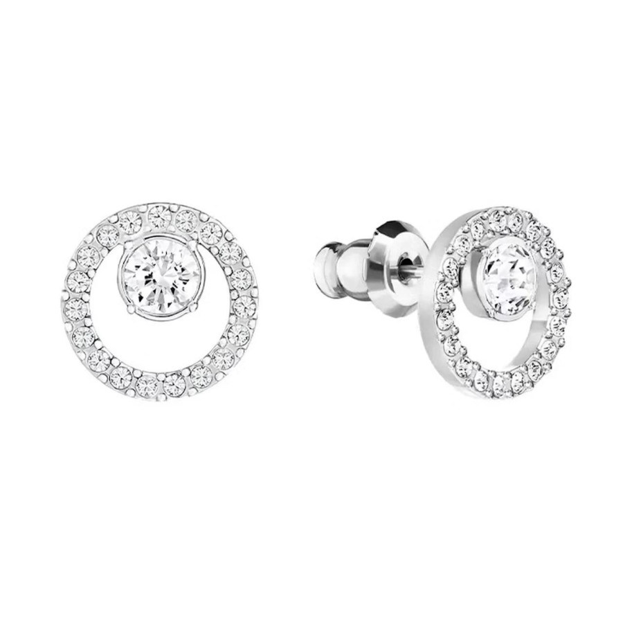   Monemel Swarovski Kare küpe(Altın kaplama)